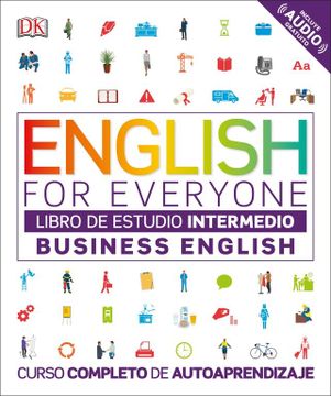 portada English for Everyone. Business English: Nivel Intermedio. Libro de Estudio (Paperback)