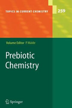 portada prebiotic chemistry: from simple amphiphiles to protocell models (en Inglés)