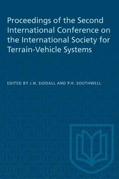 portada Proceedings of the Second International Conference on the International Society for Terrain-Vehicle Systems (en Inglés)