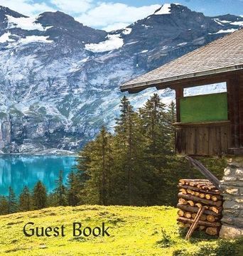 portada Guest Book (Hardback), Visitors Book, Guest Comments Book, Vacation Home Guest Book, Cabin Guest Book, Visitor Comments Book, House Guest Book: ... Ski Lodges, B&bs, Airbnbs, Guest House (in English)