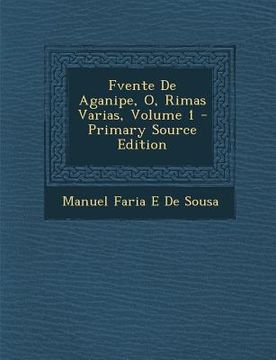 portada Fvente de Aganipe, O, Rimas Varias, Volume 1 (en Galego)
