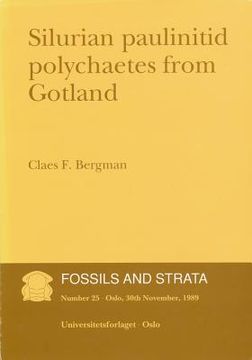 portada Silurian Paulinitid Polychaetes from Gotland (in English)