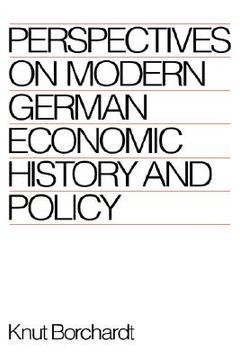 portada Perspectives on Modern German Economic History and Policy (en Inglés)