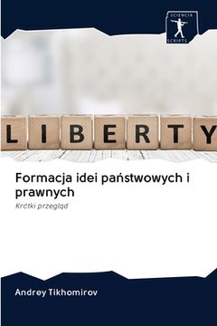 portada Formacja idei państwowych i prawnych (in Polaco)