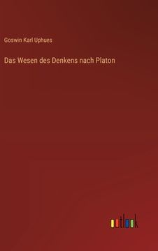 portada Das Wesen des Denkens nach Platon (in German)