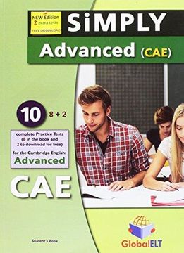 portada SIMPLY ADVANCED CAE 10 PRACTICE TESTS SB (in English)