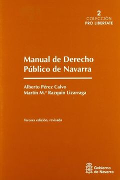 portada Manual de derecho publico de Navarra (3ª ed.)