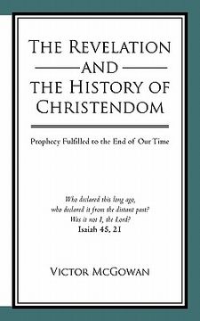 portada the revelation and the history of christendom (en Inglés)