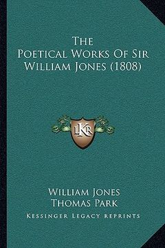 portada the poetical works of sir william jones (1808) (in English)