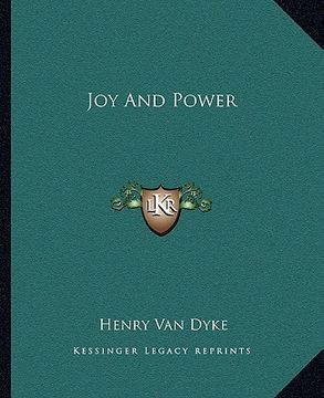 portada joy and power (en Inglés)