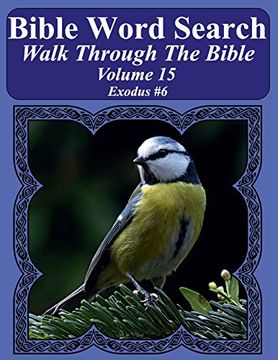 portada Bible Word Search Walk Through the Bible Volume 15: Exodus #6 Extra Large Print (in English)