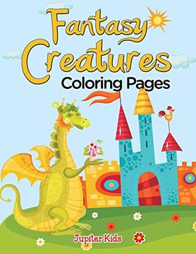 portada Fantasy Creatures (Coloring Pages) (en Inglés)