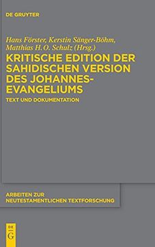 portada Kritische Edition der Sahidischen Version des Johannesevangeliums. Text und Dokumentation.