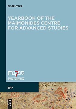 portada Yearbook of the Maimonides Centre for Advanced Studies. 2017 (Jewish Thought, Philosophy, and Religion) 