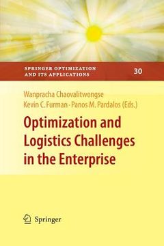 portada Optimization and Logistics Challenges in the Enterprise (en Inglés)