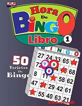 portada Hora de Bingo: Libro 1 (50 Tarjetas de Bingo) (in Spanish)