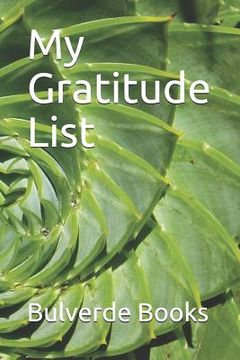 portada My Gratitude List (en Inglés)