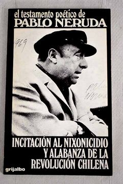 portada Incitación al Nixonicidio y Alabanza de la Revolución Chilena