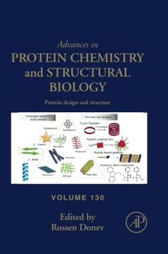 portada Protein Design and Structure (Volume 130) (Advances in Protein Chemistry and Structural Biology, Volume 130) (en Inglés)