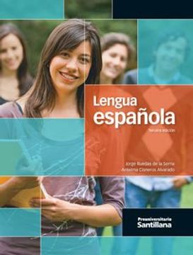 portada lengua española. preuniversitario bachillerato / 3 ed.