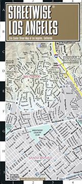 portada Streetwise los Angeles map - Laminated City Center Street map of los Angeles, California (en Inglés)