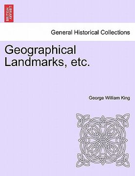 portada geographical landmarks, etc. (in English)