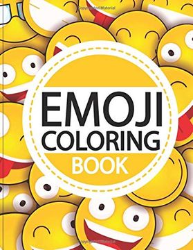 portada Emoji Coloring Book: Emoji Coloring and Activity Book for Kids (The Best Emoji Your Kids Will Love! ) (Volume 1) (in English)