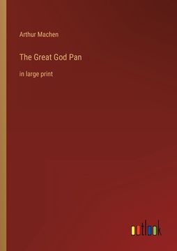 portada The Great God Pan: in large print