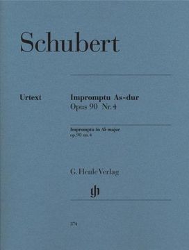 portada Schubert, Franz - Impromptu As-Dur op. 90 nr. 4 d 899