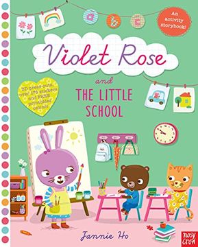 portada Violet Rose and the Little School Sticker Activity Book (in English)