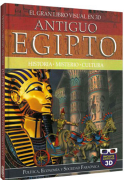 portada Antiguo Egipto. El Gran Libro Visual en 3d