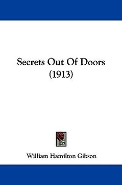 portada secrets out of doors (1913) (en Inglés)
