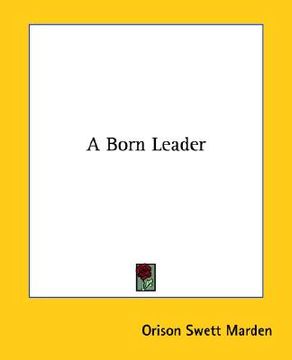 portada a born leader (in English)