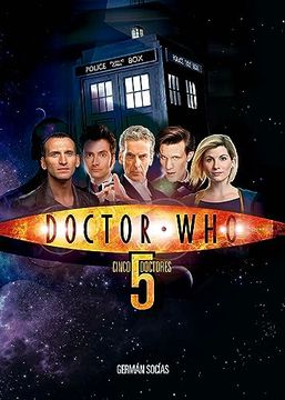 portada Doctor Who. Cinco Doctores.