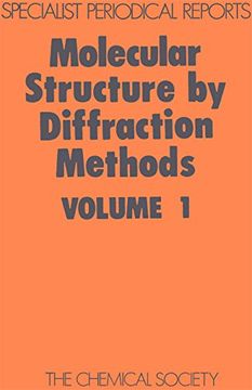 portada Molecular Structure by Diffraction Methods: Volume 1 (en Inglés)