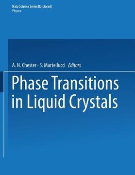 portada Phase Transitions in Liquid Crystals (en Inglés)