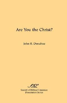 portada are you the christ? (en Inglés)