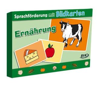 portada Sprachförderung mit Bildkarten Ernährung (in German)