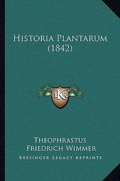 portada historia plantarum (1842) (en Latin)