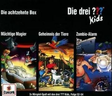 portada Die Drei?   Kids 18. /3Er Box- Folgen 52-54 (3 Audio-Cds)