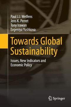 portada Towards Global Sustainability: Issues, New Indicators and Economic Policy (en Inglés)