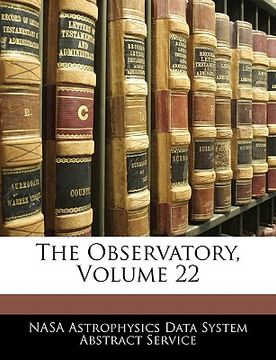 portada the observatory, volume 22 (en Inglés)