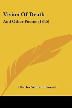 portada vision of death: and other poems (1845) (en Inglés)