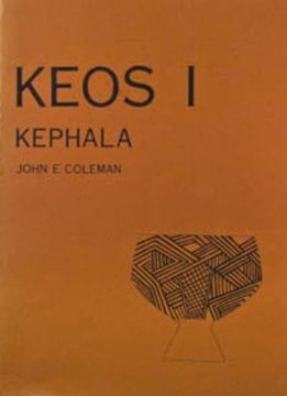 portada Kephala: A Late Neolithic Settlement and Cemetery (Keos) (en Inglés)