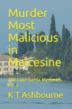 portada Murder Most Malicious in Malcesine (en Inglés)