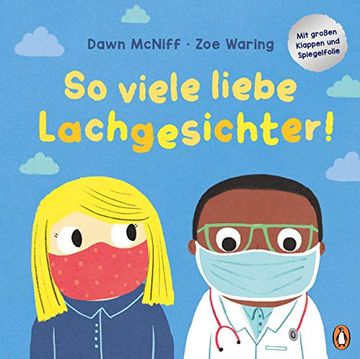 portada So Viele Liebe Lachgesichter: Pappbilderbuch mit Vielen Klappen zum Mitmachen ab 2 Jahren (in German)