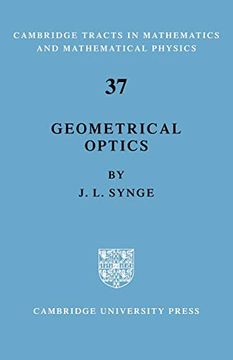 portada Geometrical Optics: An Introduction to Hamilton's Method (Cambridge Tracts in Mathematics and Mathematical Physics) (in English)