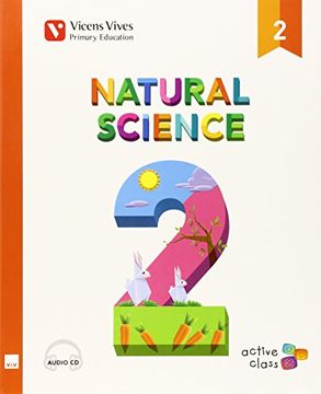 portada Natural Science 2º Educacion Primaria St+Cd mec ed 2015 Active Class