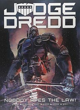 portada Judge Dredd: Nobody Apes The Law (en Inglés)