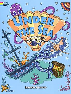 portada Under the sea Adventure Coloring Book (Dover sea Life Coloring Books) (en Inglés)